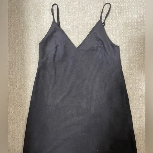 Aritzia Wilfred free Vivienne suede dress size small - Picture 2 of 4